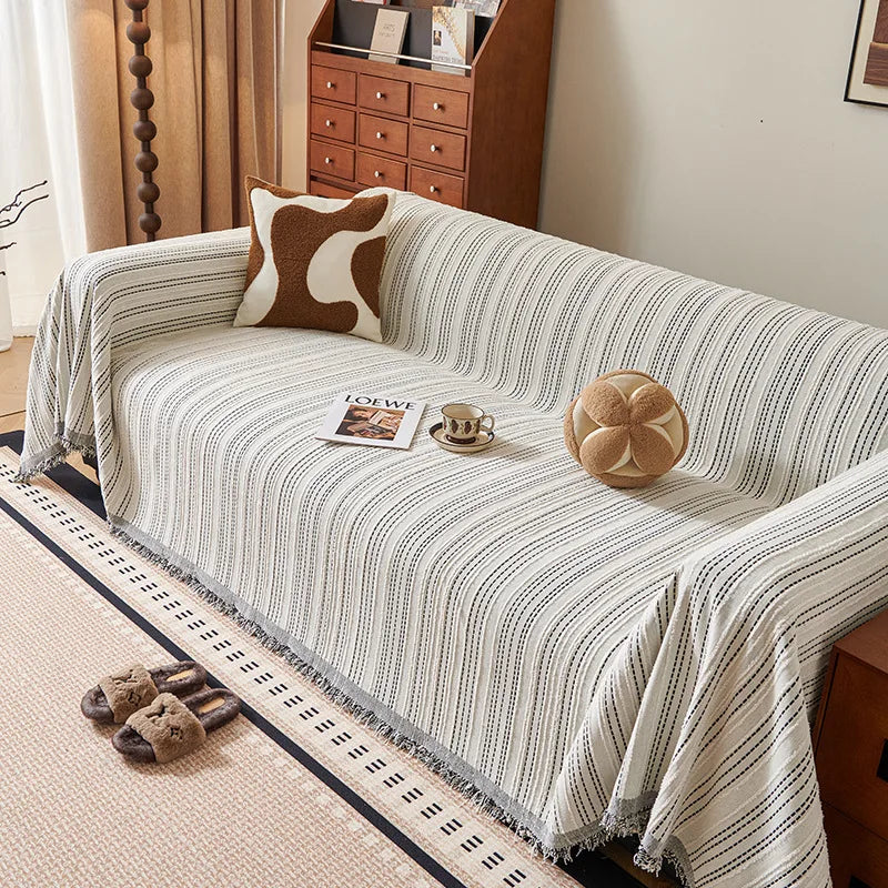 Evergreen Solid Chenille Sofa Cover