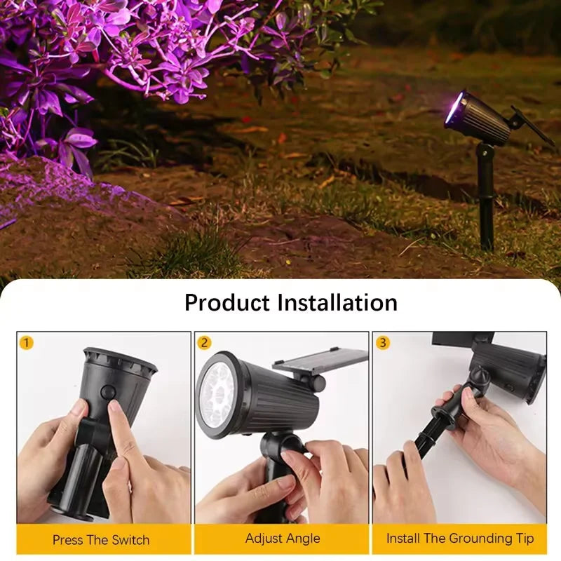 LumoGuard Solar Wall Light – Motion Sensor Outdoor Lighting
