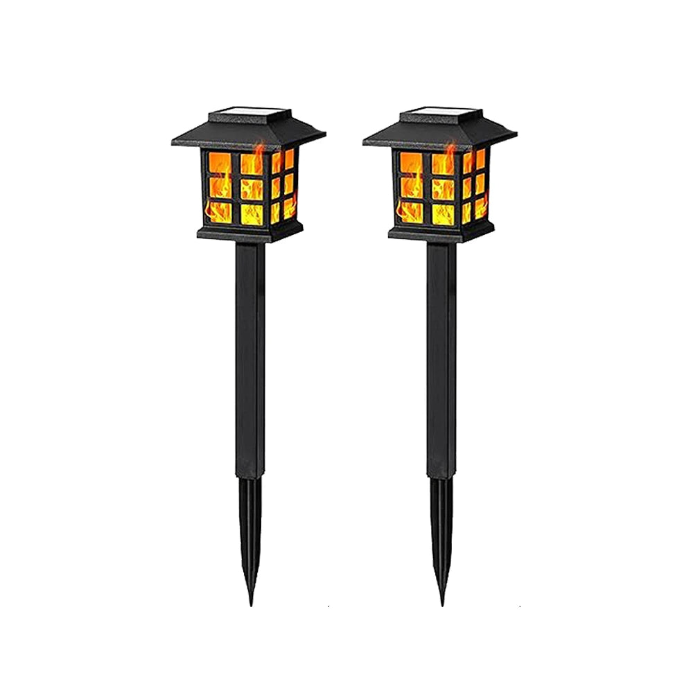 FlameGlow Solar Torch Lights