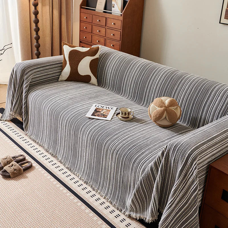 Evergreen Solid Chenille Sofa Cover