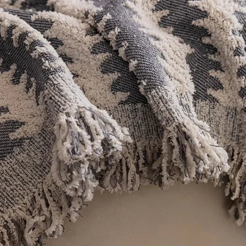 Classic Stripe Thick Non - Slip Sofa Cover