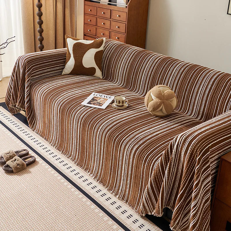 Evergreen Solid Chenille Sofa Cover
