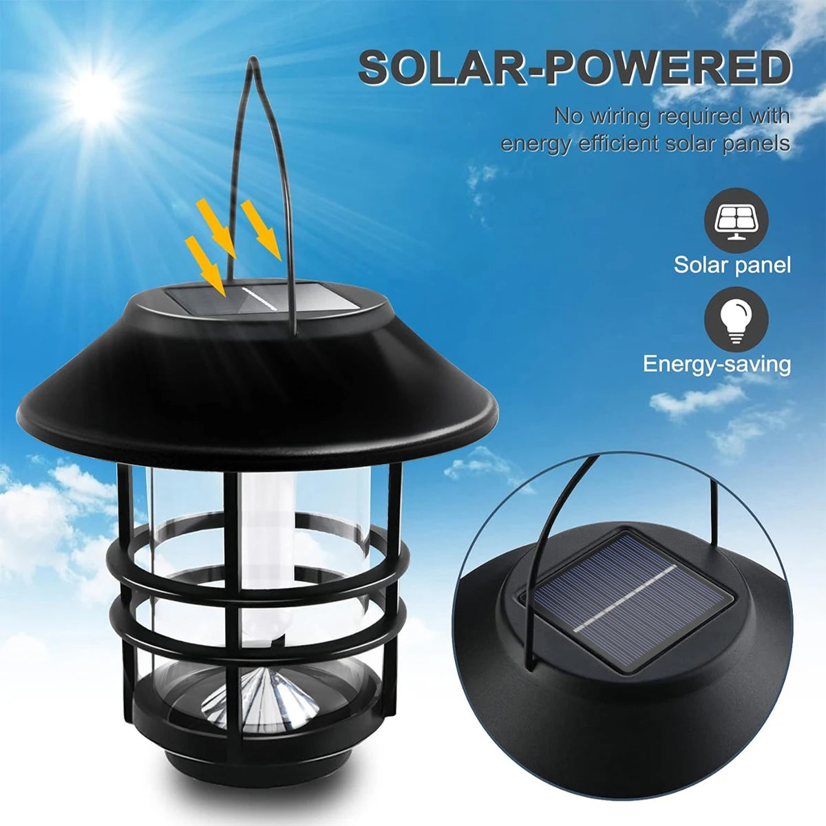 Solar Ember Lantern - 2-in-1 pack