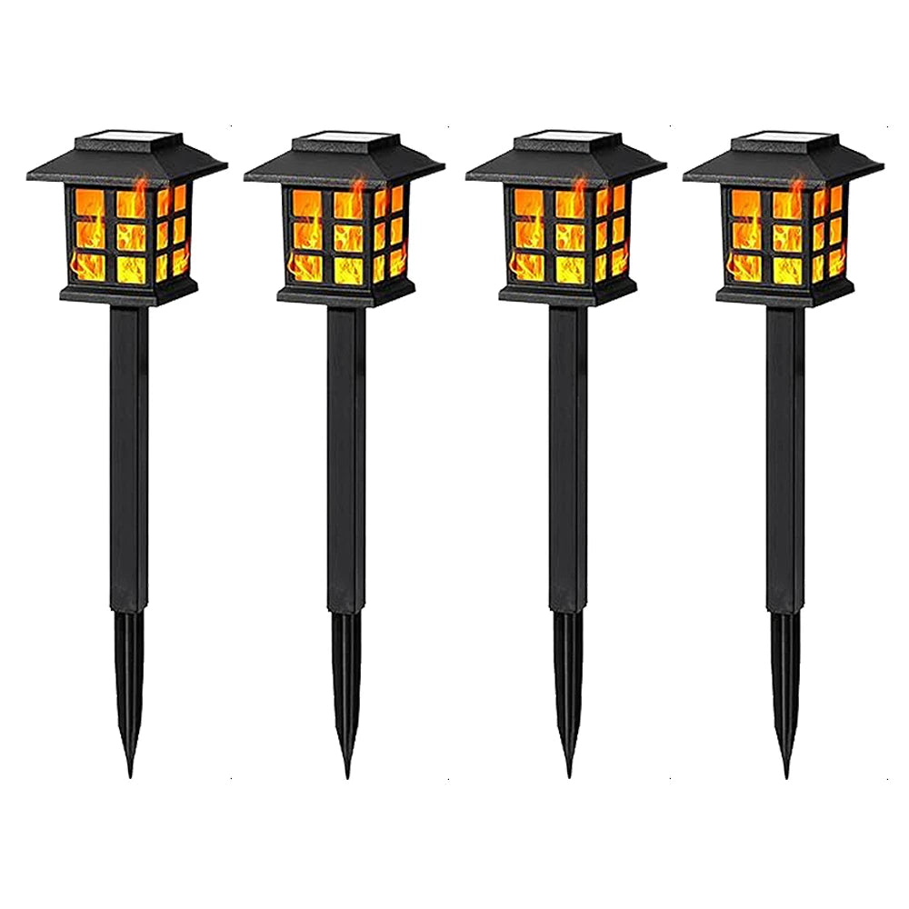 FlameGlow Solar Torch Lights