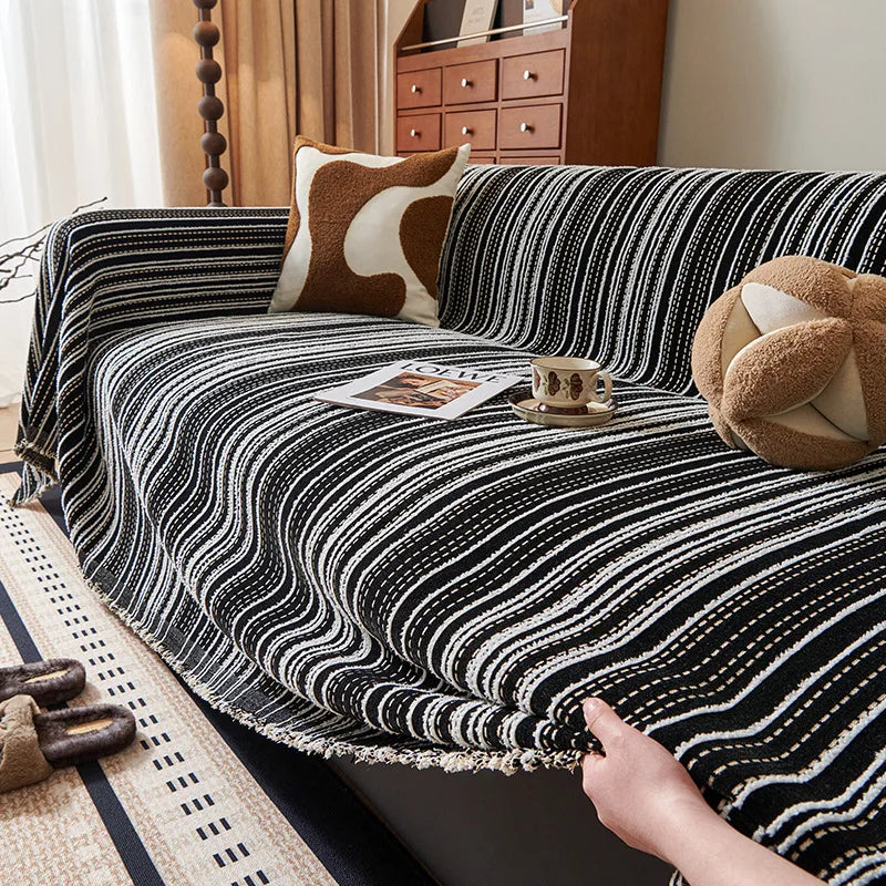 Evergreen Solid Chenille Sofa Cover