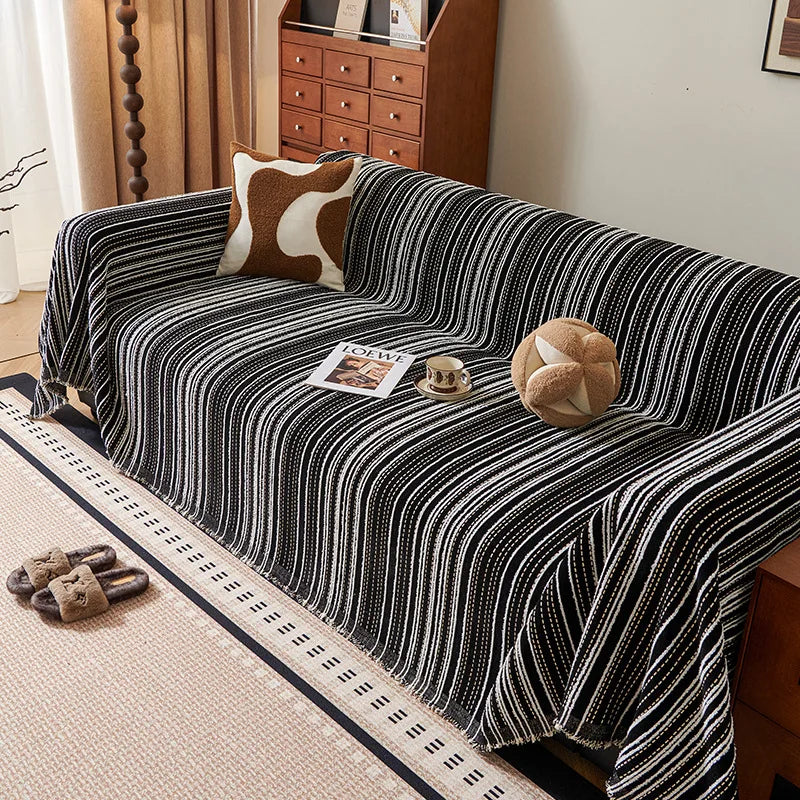 Evergreen Solid Chenille Sofa Cover