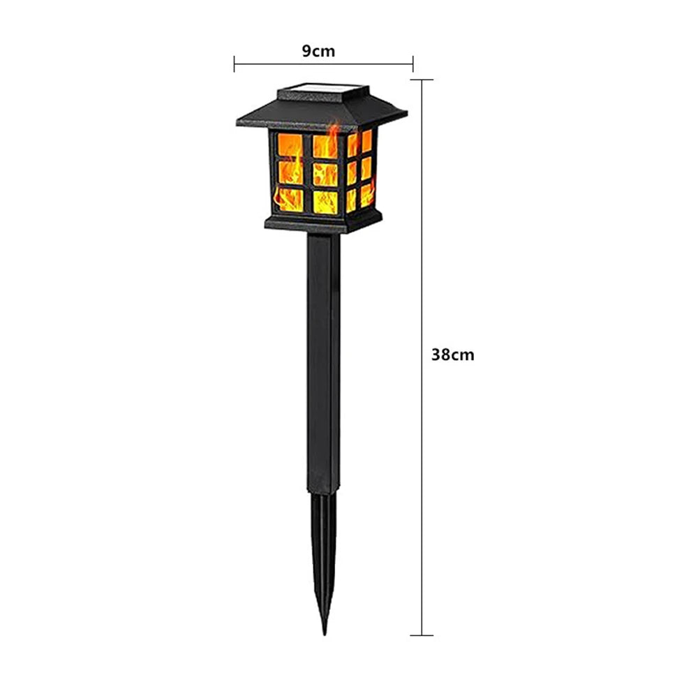 FlameGlow Solar Torch Lights