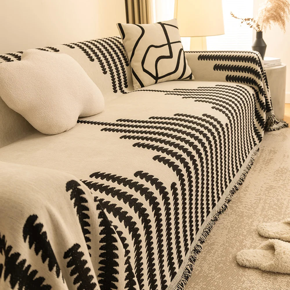 Tranquil Weave Nordic Sofa Cover