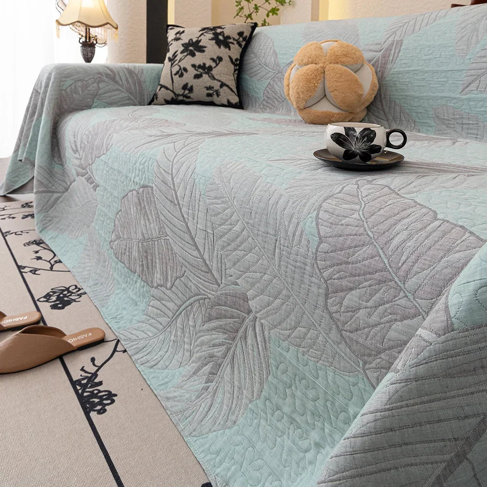 Natural Touch Sofa Cover - Printed Design