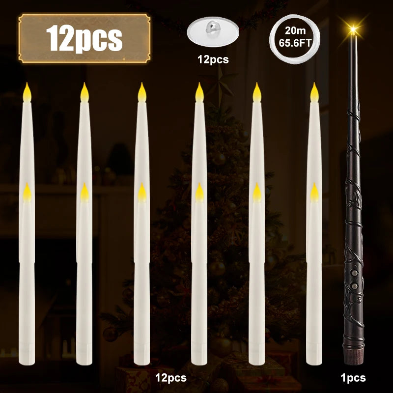 Spooky Floating LED Candles