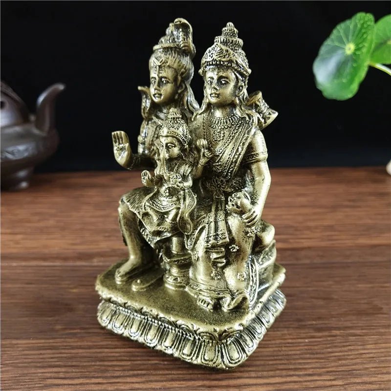 Shiva  & Ganesha Statue