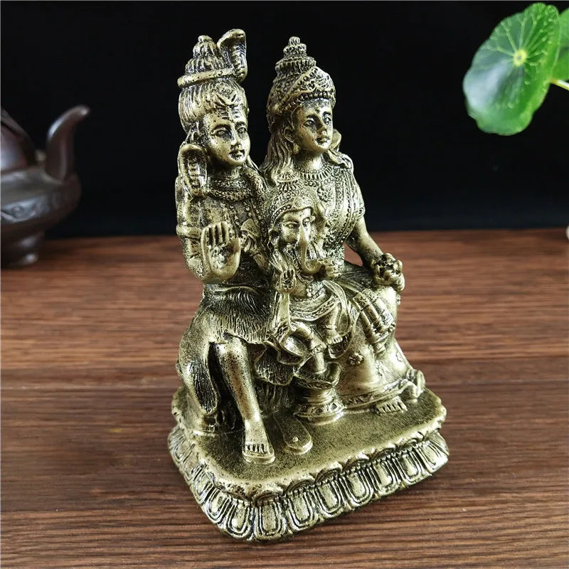 Shiva  & Ganesha Statue