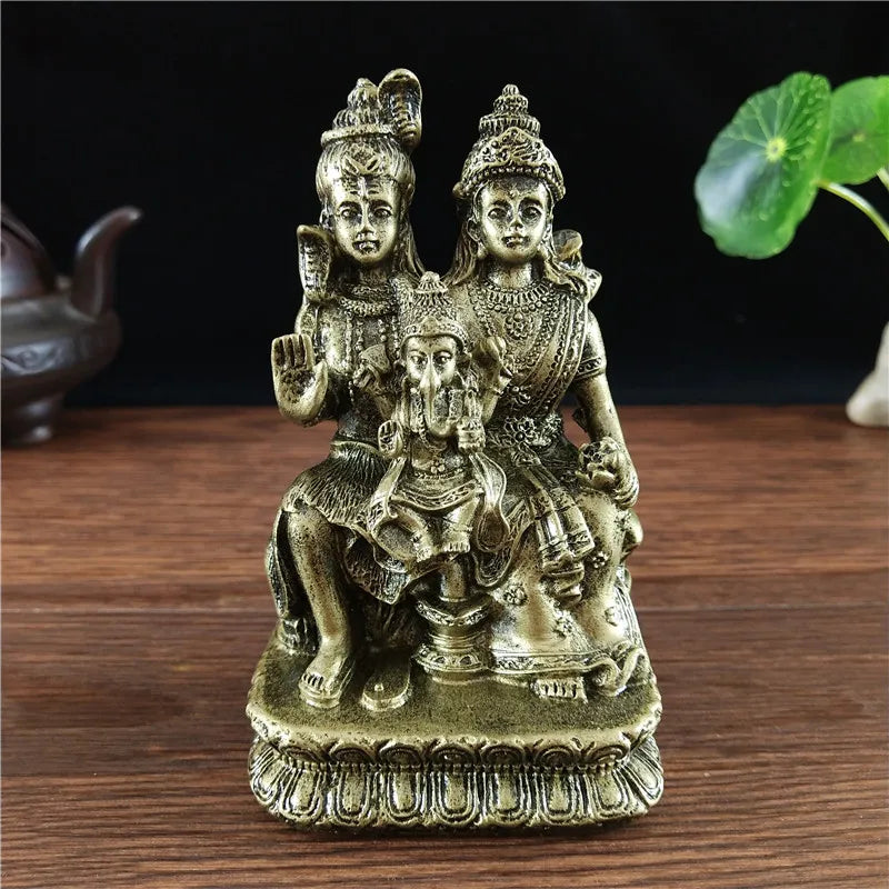 Shiva  & Ganesha Statue