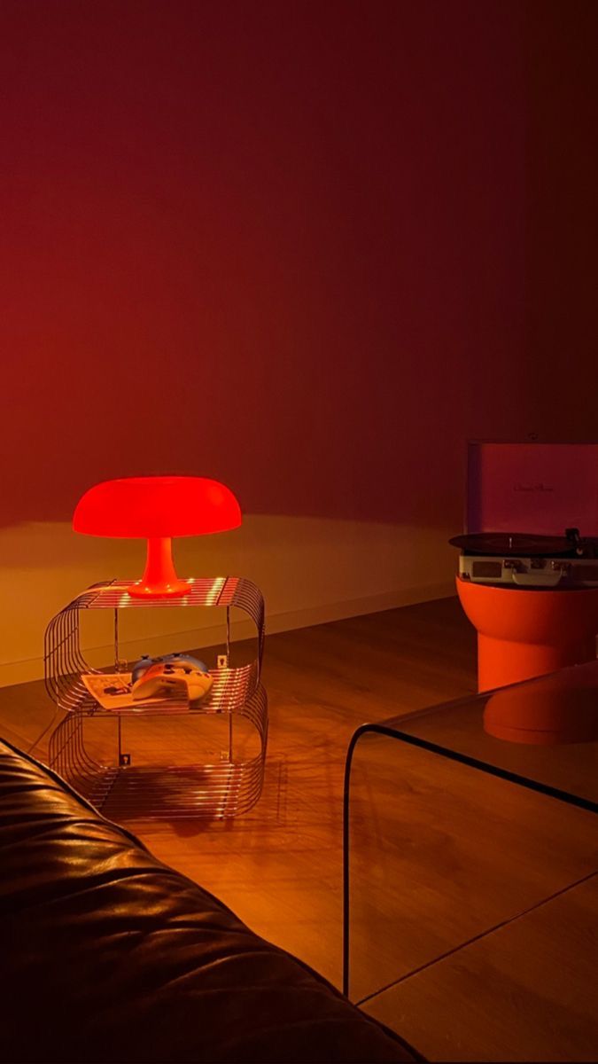 RetroVibe Mushroom Lamp