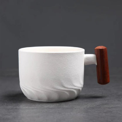 Ceramic retro coffee cup