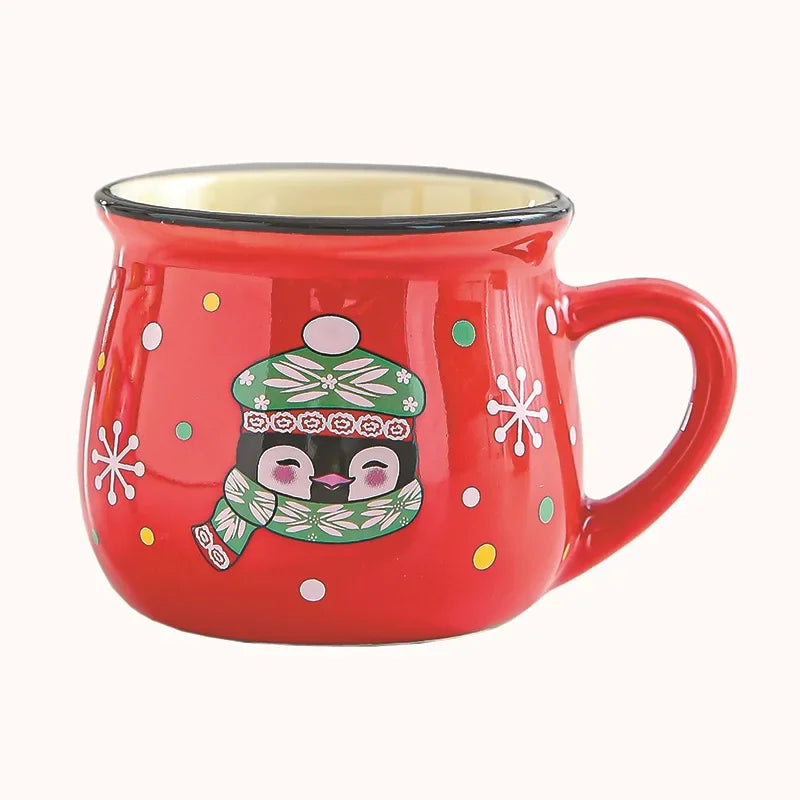 Ceramic Christmas Mugs Cartoon