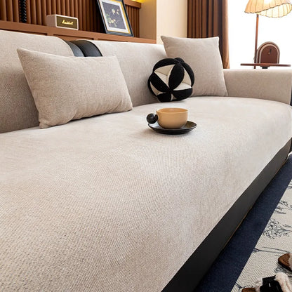 TwillEase – Minimalist Anti-Slip Sofa Cover