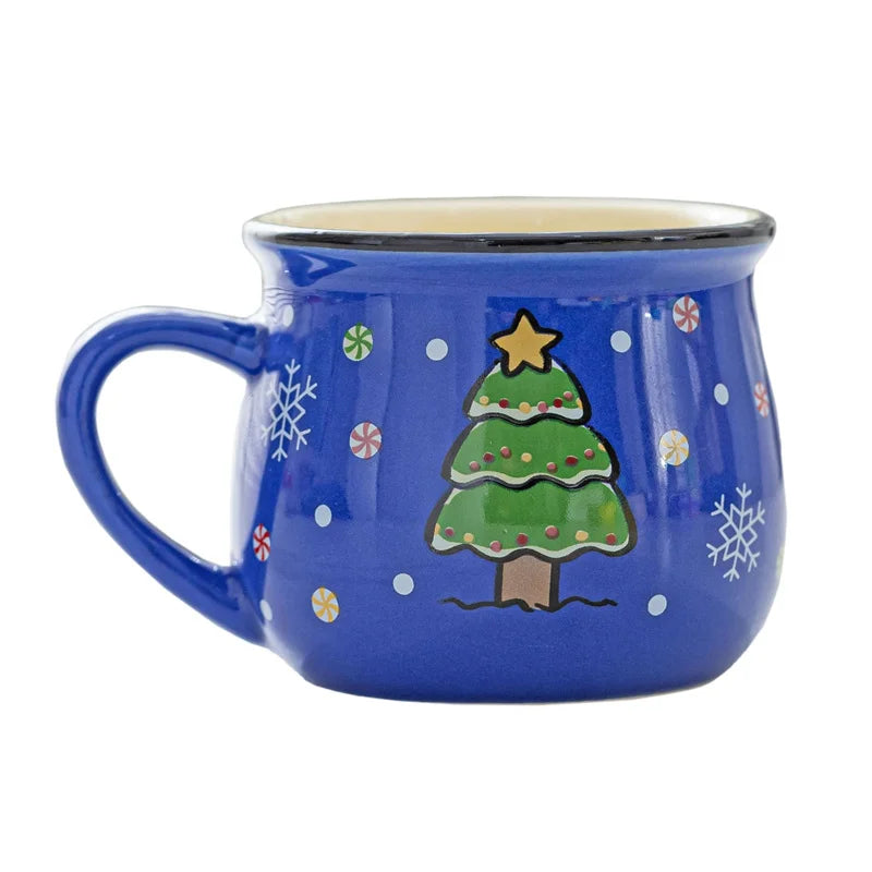 Ceramic Christmas Mugs Cartoon