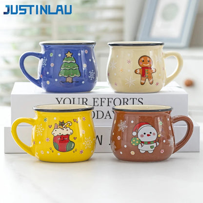 Ceramic Christmas Mugs Cartoon