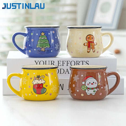Ceramic Christmas Mugs Cartoon