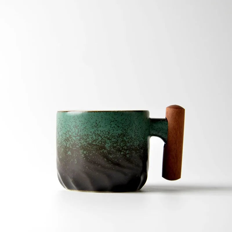 Ceramic retro coffee cup