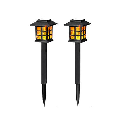 FlameGlow Solar Torch Lights