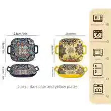 Bohemian style salad plate