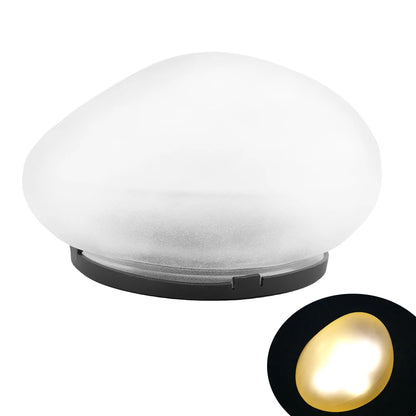 Solar LED Pebble Light