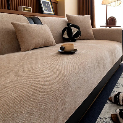TwillEase – Minimalist Anti-Slip Sofa Cover