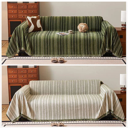 Evergreen Solid Chenille Sofa Cover