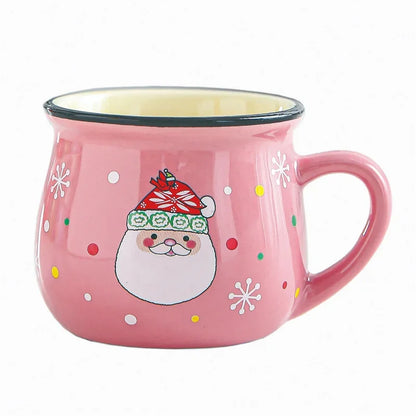 Ceramic Christmas Mugs Cartoon
