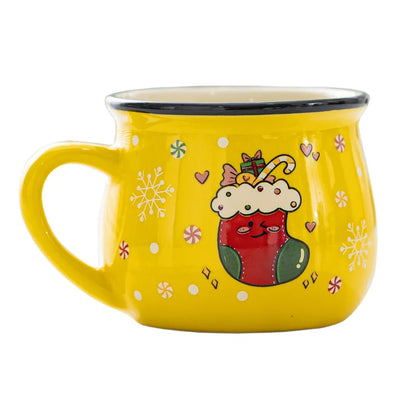 Ceramic Christmas Mugs Cartoon