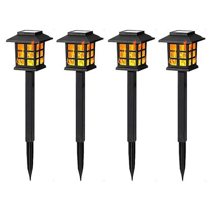 FlameGlow Solar Torch Lights