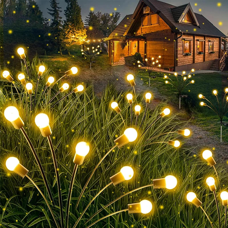 Solar Firefly Garden Lights