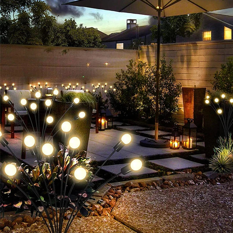Solar Firefly Garden Lights