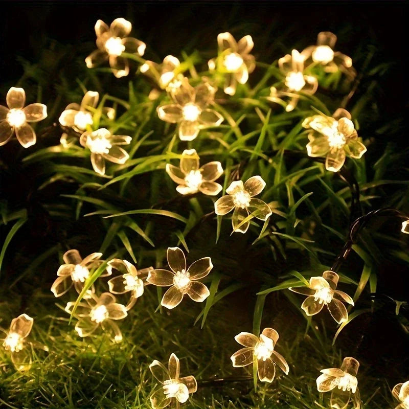 Solar String Sakura Lights