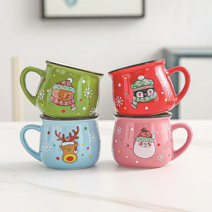 Ceramic Christmas Mugs Cartoon