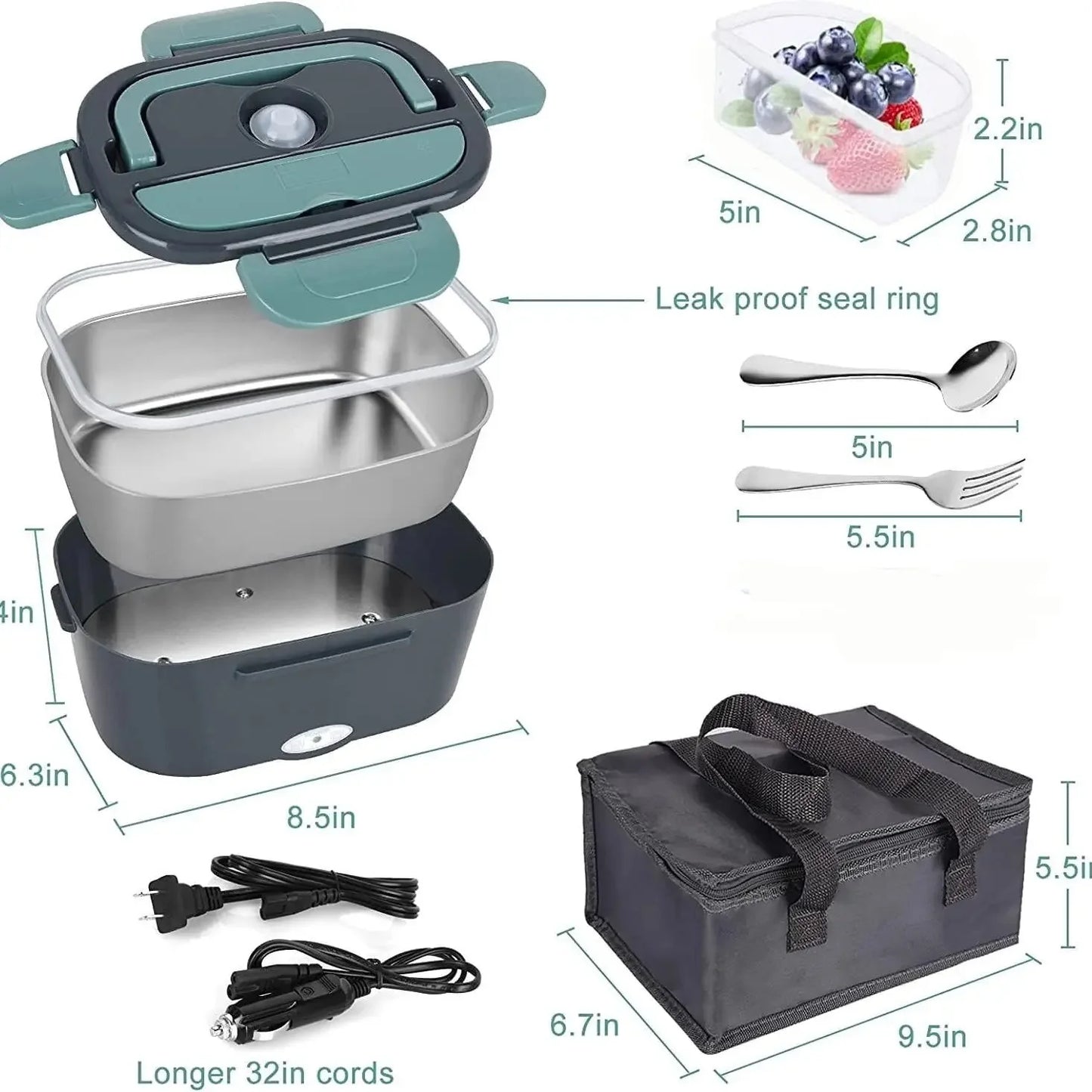 Electric Lunch Box 1.5 L
