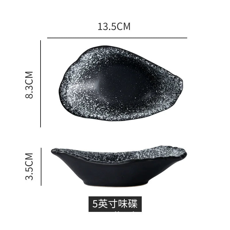 Sushi Plate Japanese Style Ceramic