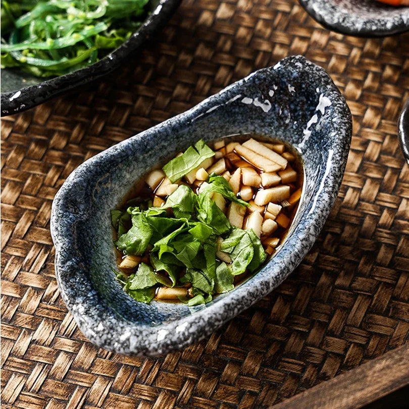 Sushi Plate Japanese Style Ceramic