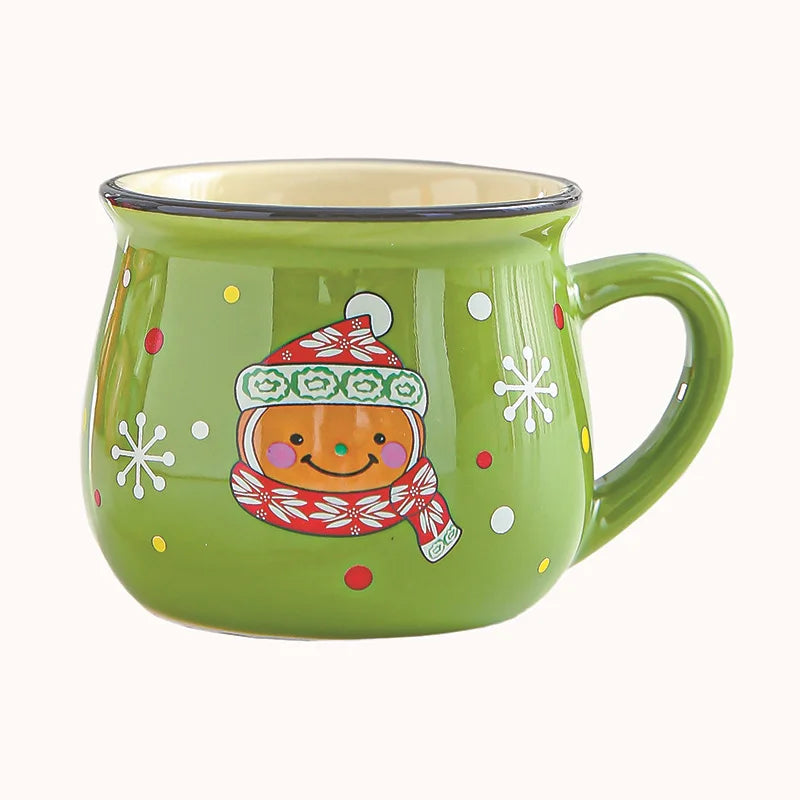 Ceramic Christmas Mugs Cartoon