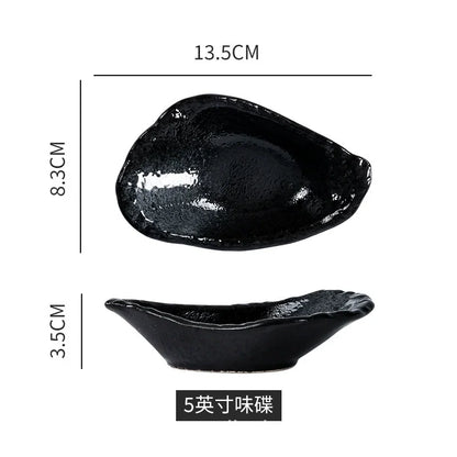 Sushi Plate Japanese Style Ceramic