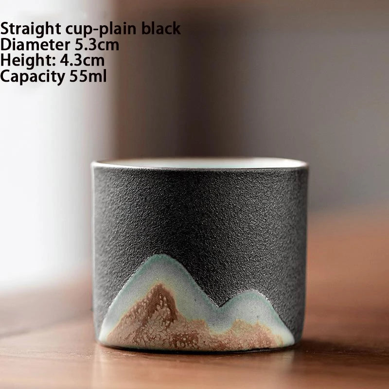 Ceramic retro coffee cup