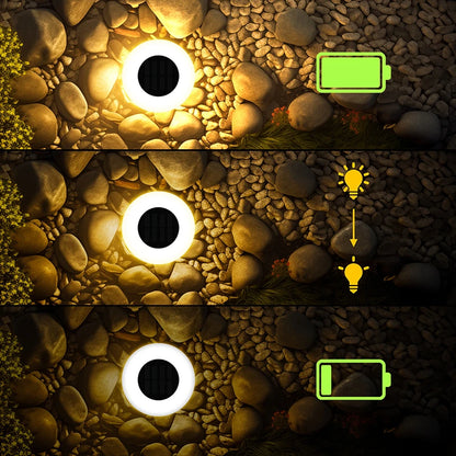 LumaTerra Solar Ground Lights – 4 Pack