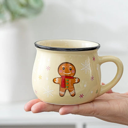 Ceramic Christmas Mugs Cartoon