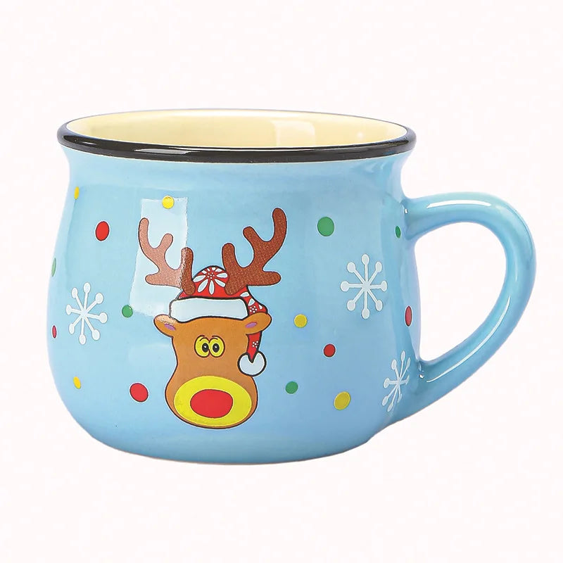 Ceramic Christmas Mugs Cartoon