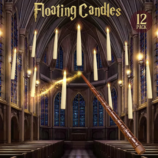 Spooky Floating LED Candles